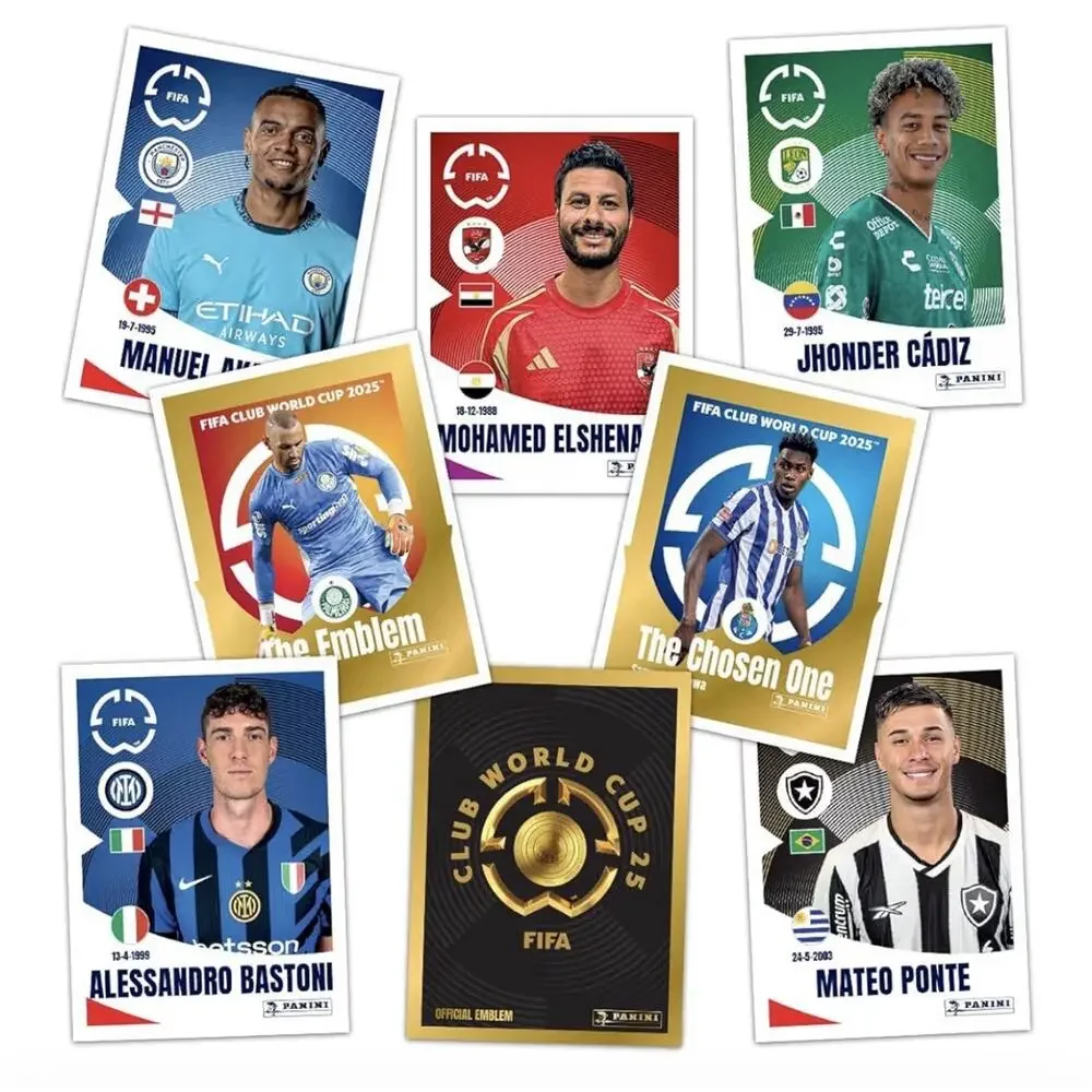 Club World Cup 2025 FIFA 50 Pack Panini Stickers Box USA Version - Sealed - Picture 3 of 7